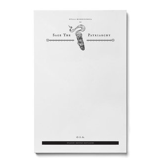 Sage the Patriarchy Notepad