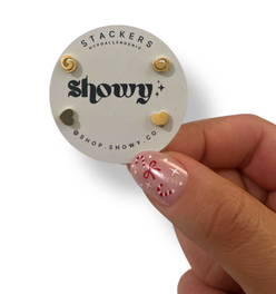 Hypoallergenic Stacker earrings