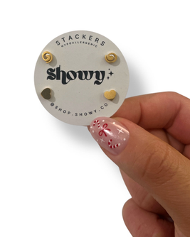 Hypoallergenic Stacker earrings