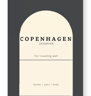 Copenhagen Travel Guide Book for A Denmark Trip