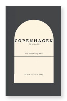 Copenhagen Travel Guide Book for A Denmark Trip