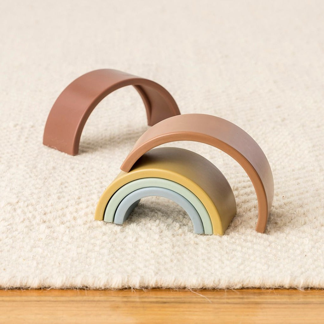 Ritzy Rainbow™ Stacking Toy-gallery-34972575269035