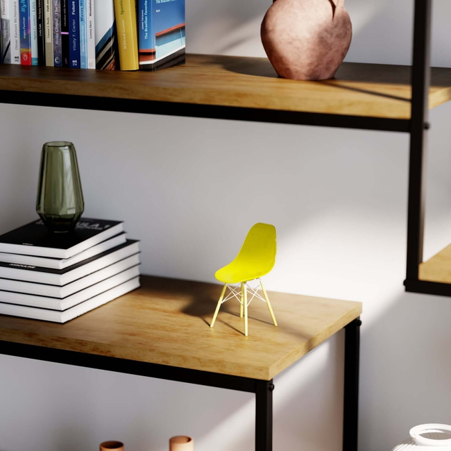 Clear Yellow MicroShell Chair™-gallery-47786856087838
