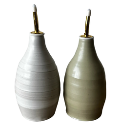 Palo Santo Ceramic Oil Cruet
