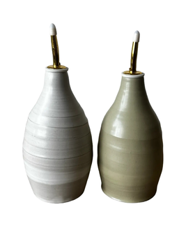 Palo Santo Ceramic Oil Cruet