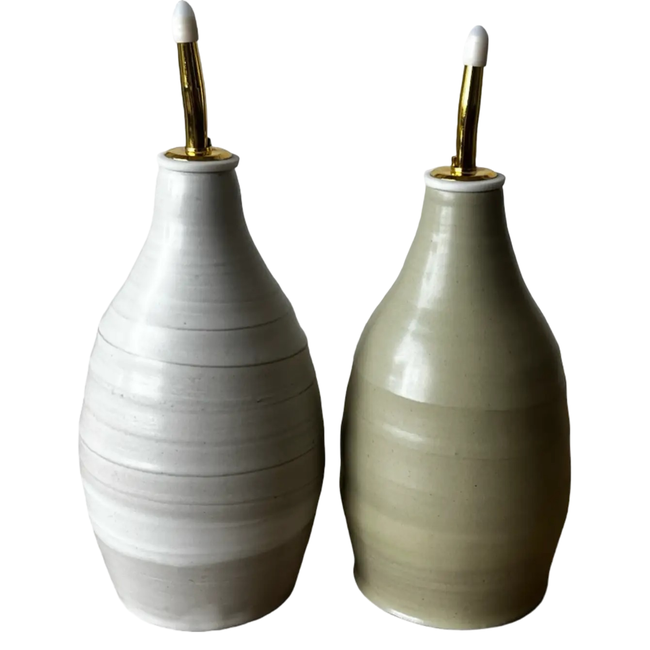 Palo Santo Ceramic Oil Cruet-gallery-37334293250237