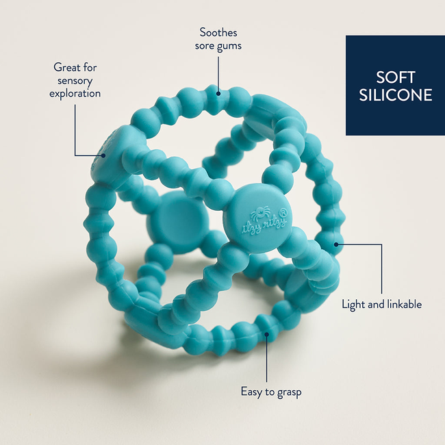 Bitzy Ball™ Flexible Teether-gallery-37708556107947