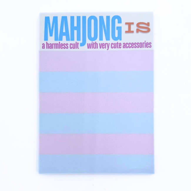 MAHJONG NOTEPAD  |  5x7 inches  |  100 Pages-gallery-51244430229815