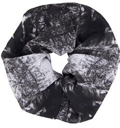 Babs Eco-chic scrunchies - Nature Print, Poly-Georgette, Various Sizes