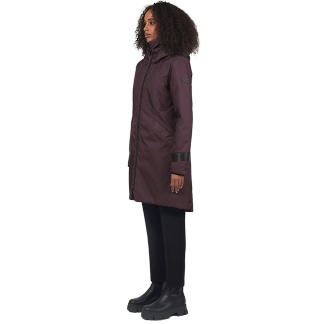 KIRSI Knee-Length Parka-gallery-44567874404603