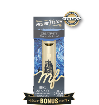 Creativity Blend 2ml Live Resin Disposable Vape - Blue Dream (Hybrid)