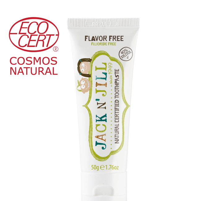 Natural Certified Toothpaste Flavor Free 50g-gallery-0