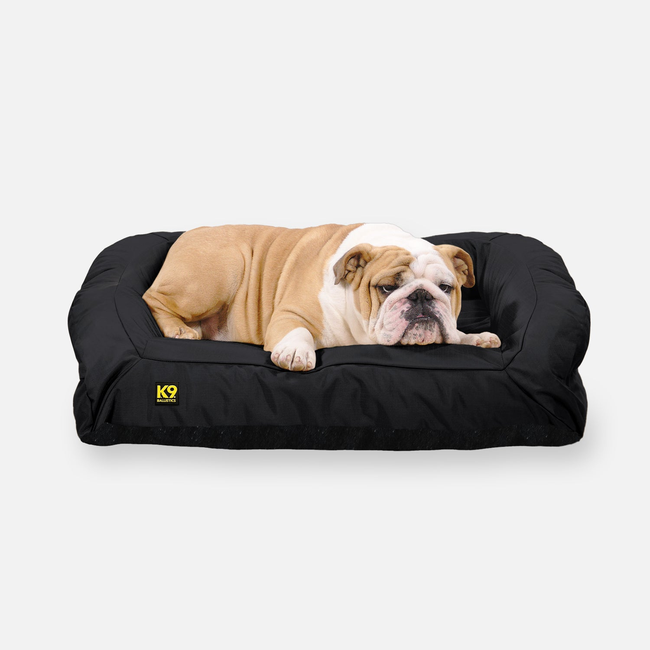 Tough Ripstop™ Rectangle Bolster Pillow Dog Bed-gallery-35523762225291