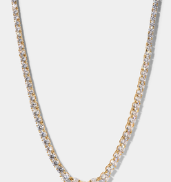 STELLAR CZ SLIDER COLLAR NECKLACE