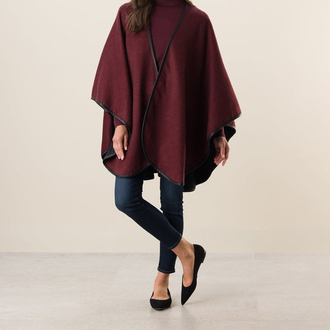 Roma Pure Cashmere Reversible Cape-gallery-42948814962968