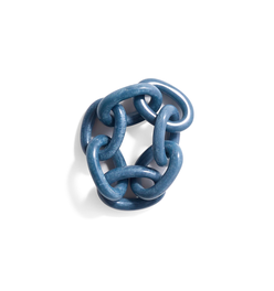 Interwoven Blue Napkin Ring  (Set of 4)