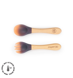 Color Changing Spoon & Spork Set