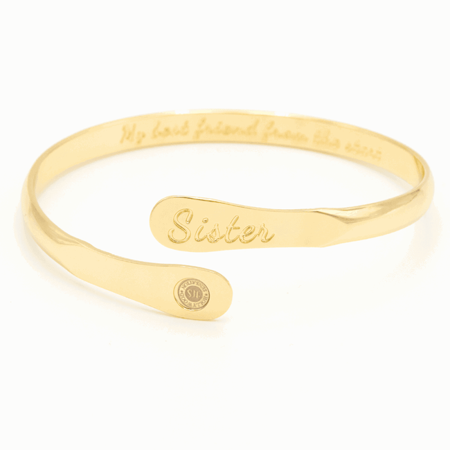 Sister Bracelets,  Engraved Bracelets My best friend from the start-gallery-30351786115130