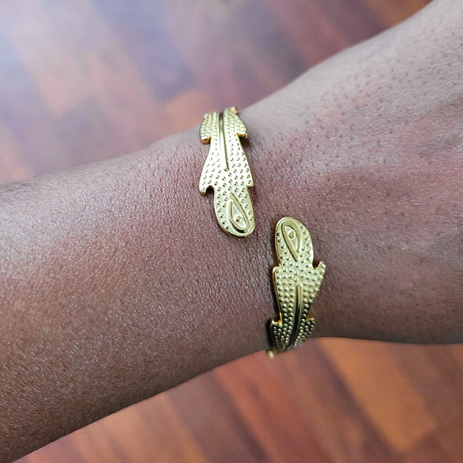 Elaina Gold Cuff-gallery-42474123788538