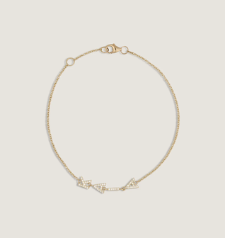 Bold Nameplate Bracelet Diamond