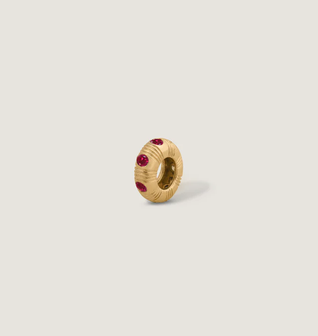 Anniversary Birthstone Charm Ruby
