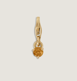 Ma-eum Birthstone Charm Citrine