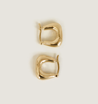 Horseshoe Hoop Earrings