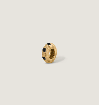Anniversary Birthstone Charm Black Diamond