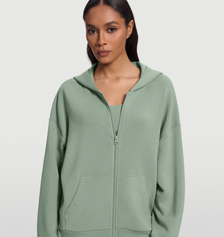 Oversized Zip-Up Hoodie