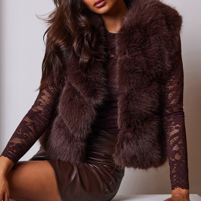 Rosario Faux Fur Vest-gallery-44930758181114