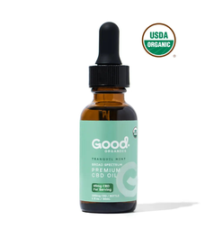 USDA Organic Tranquil Mint CBD Tincture - 1350mg