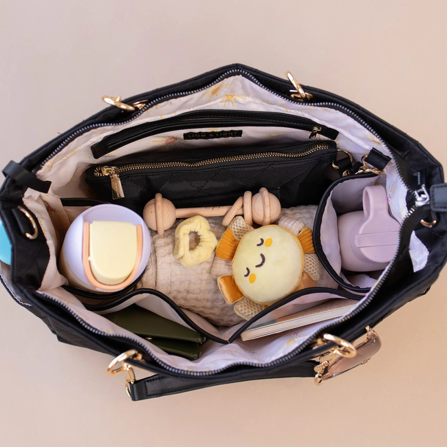 Essential Carryall Tote with Removable Diaper Clutch Beige-gallery-45336723882133