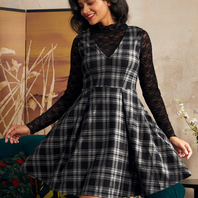 Cute as a Nutmeg Fit & Flare Dress-gallery-37889447690411