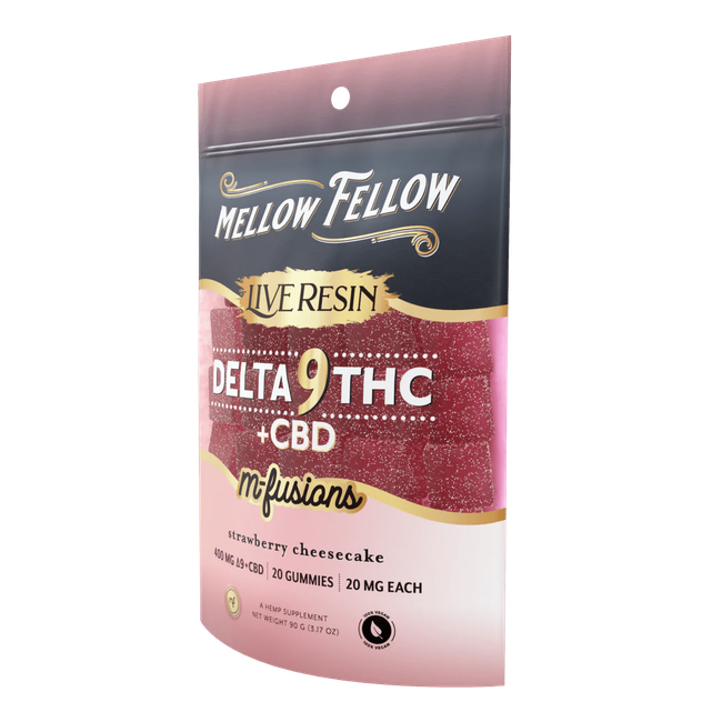Delta 9 Live Resin Edibles 400mg - Strawberry Cheesecake-gallery-37327661301966