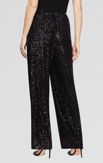 Straight Leg Sequin Pant