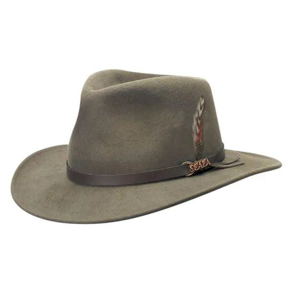 Scala Piscataway - Soft Wool Felt Outdoorsman Hat-gallery-46122117923122
