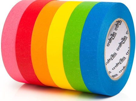 Craftzilla Colored Masking Tape