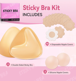 Ultra Push up Sticky Bra Pads Inserts