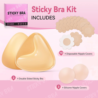 Ultra Push up Sticky Bra Pads Inserts
