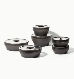 12-Piece Glass Round Dish Set