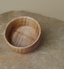 Tiger Maple: Short King Bowl