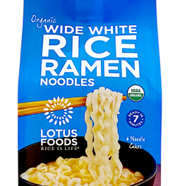 Organic Wide White Rice Ramen