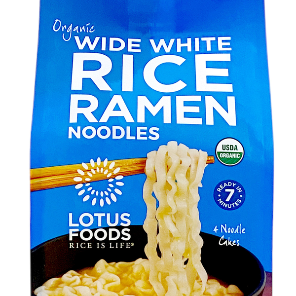 Lotus Foods Unveils Organic Wide White Rice Ramen: Extra-Wide, Never-Fried, and Naturally Gluten-Free