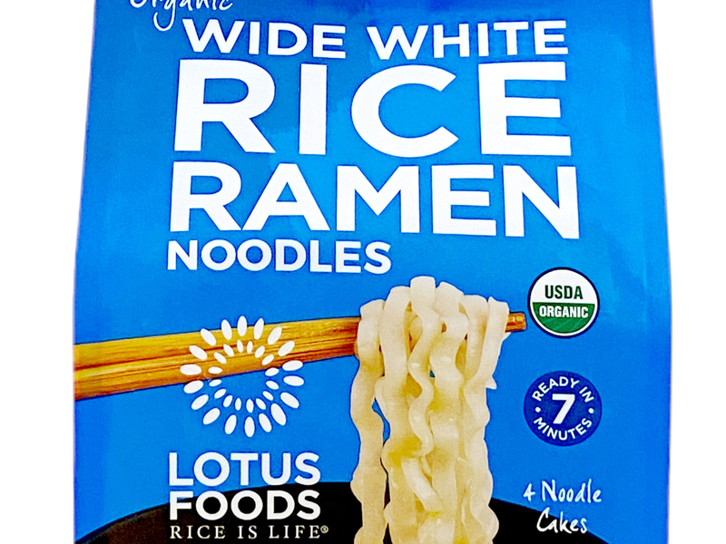 Lotus Foods Unveils Organic Wide White Rice Ramen: Extra-Wide, Never-Fried, and Naturally Gluten-Free
