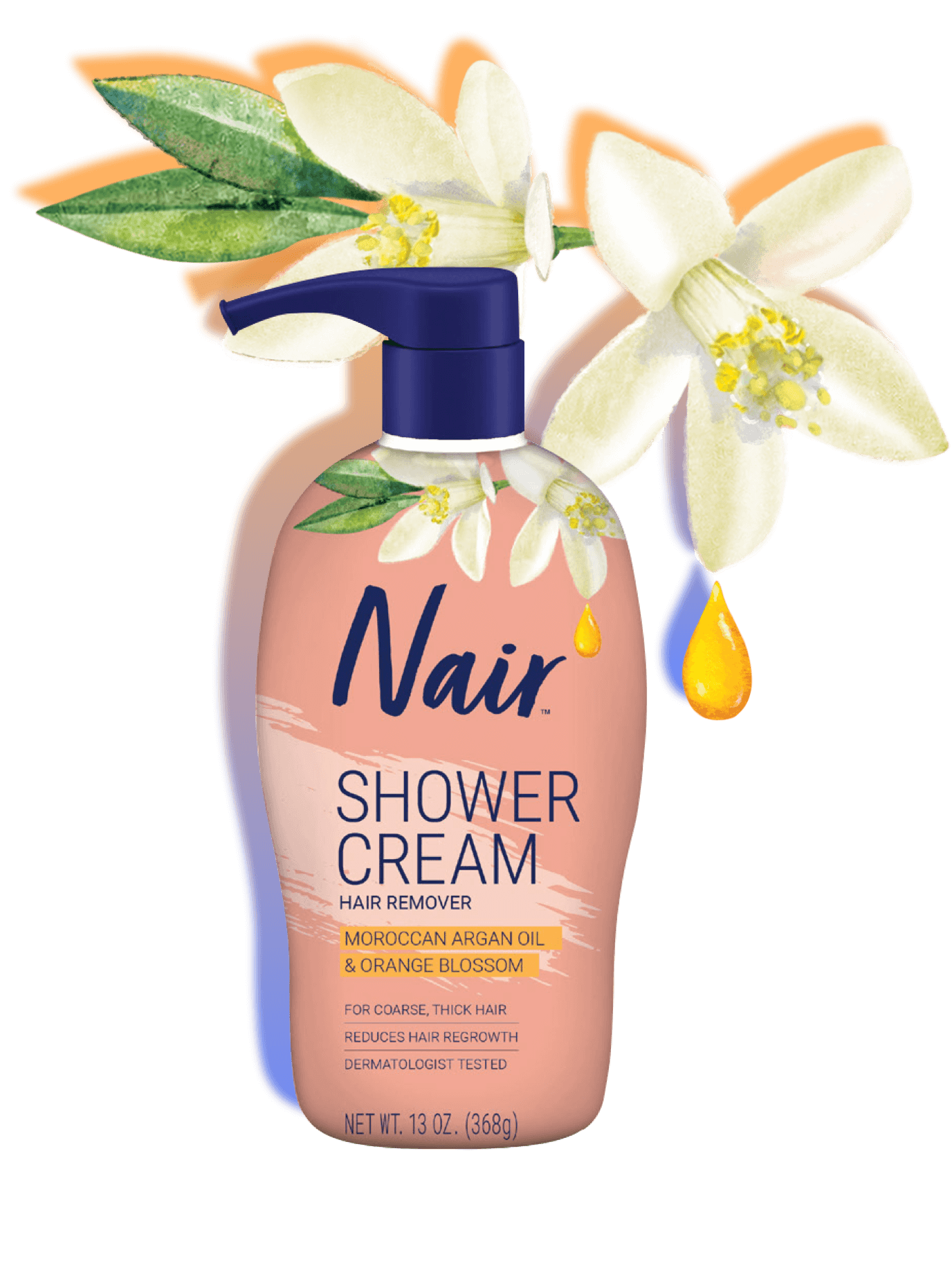 Nair™ Argan Oil Shower Cream Public Relations Media Kit Press Hook
