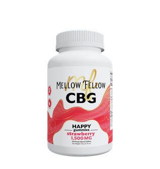 Happy CBG Gummies - 1500mg - Strawberry