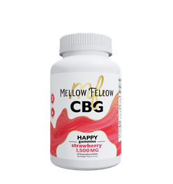 Happy CBG Gummies - 1500mg - Strawberry