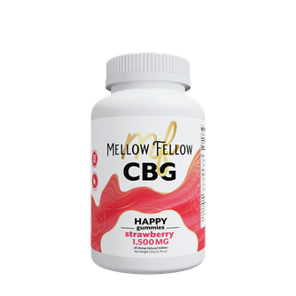 Happy CBG Gummies - 1500mg - Strawberry