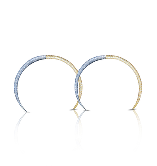 14K Double Tusk Earrings