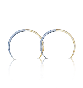 14K Double Tusk Earrings